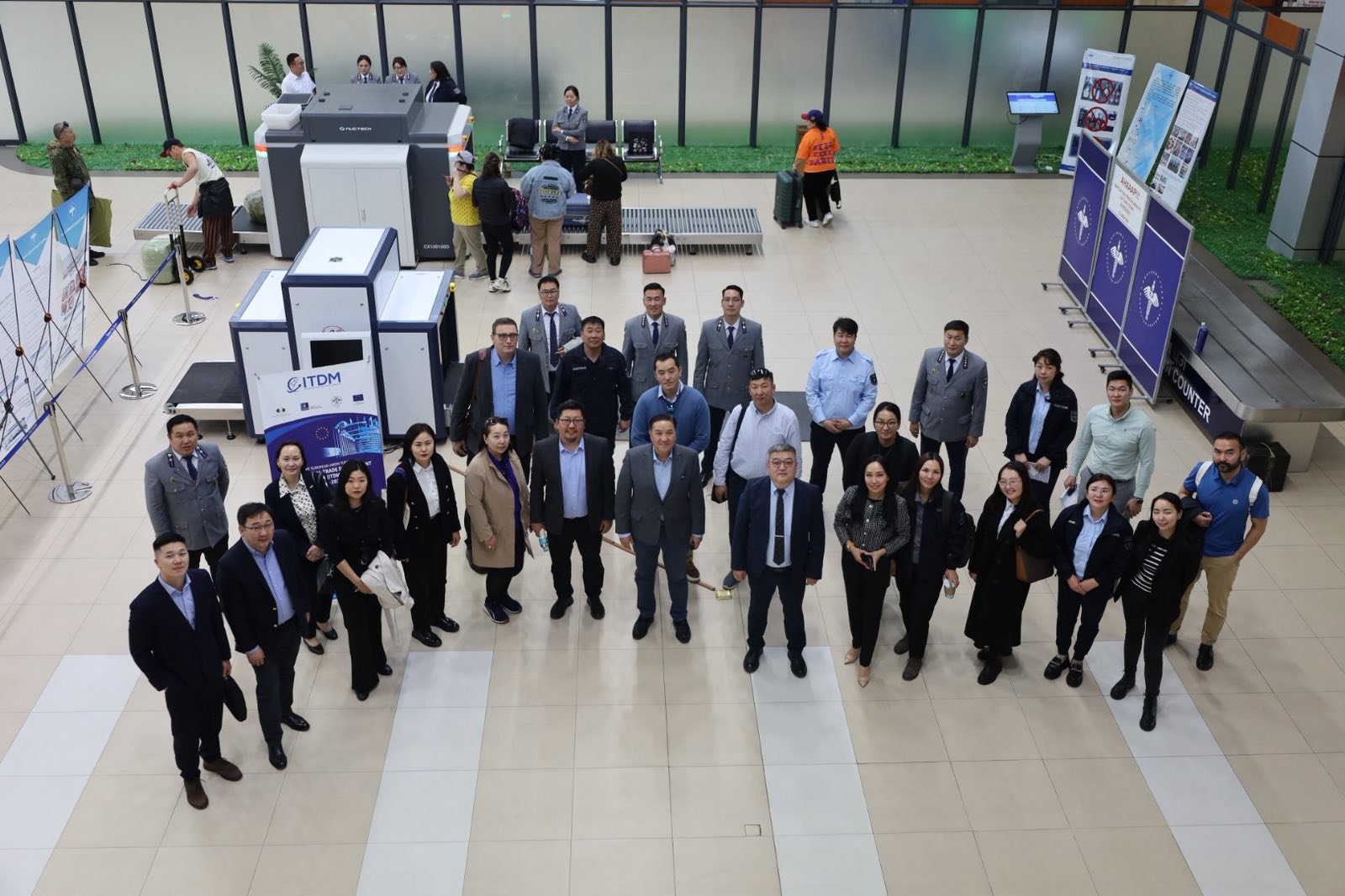 Visit of Paperless Trade National Working Group to Zamyn-Ude (Apr 2025)