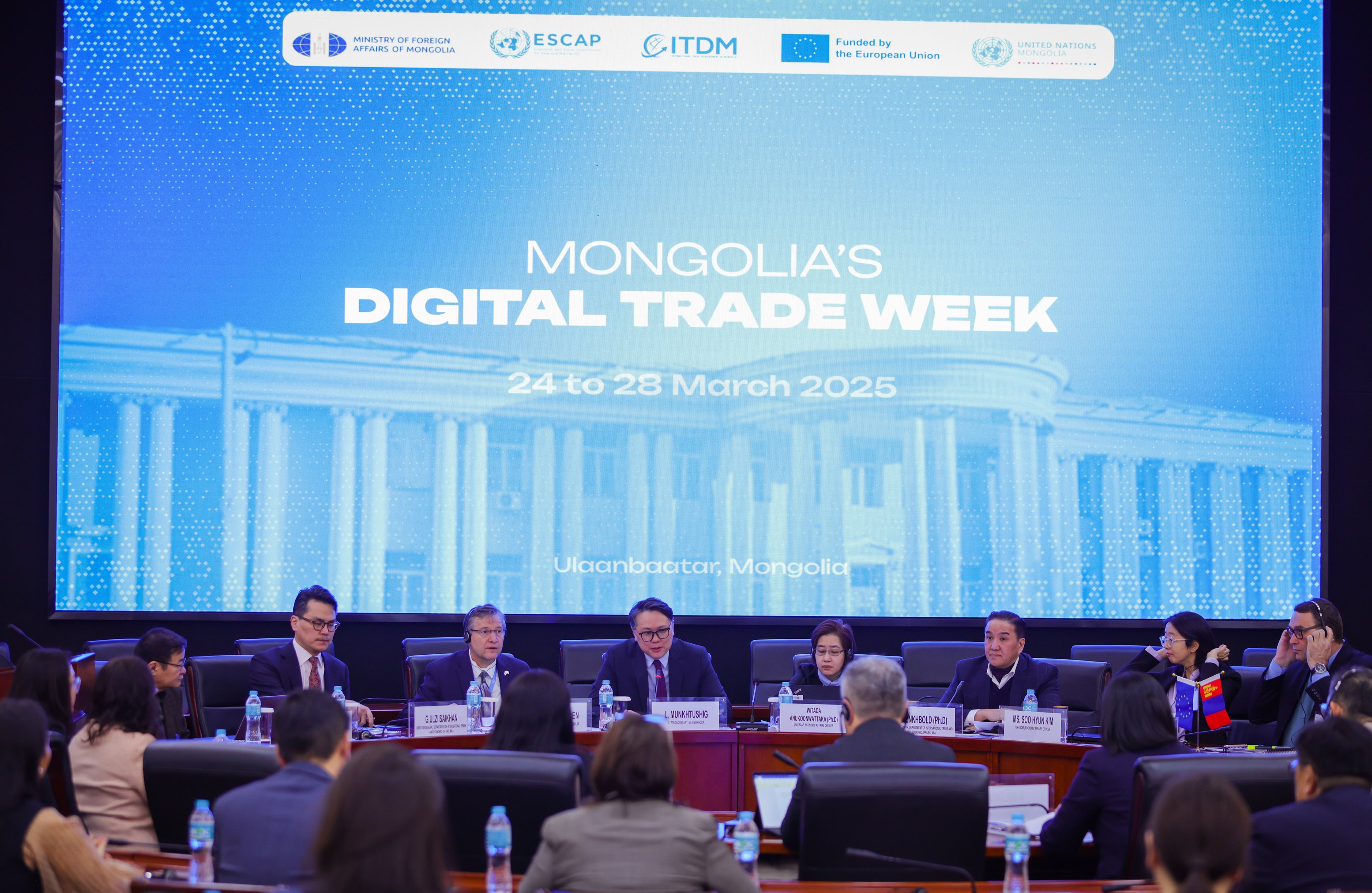 “MONGOLIA'S DIGITAL TRADE WEEK” EVENT IS BEING HELD.